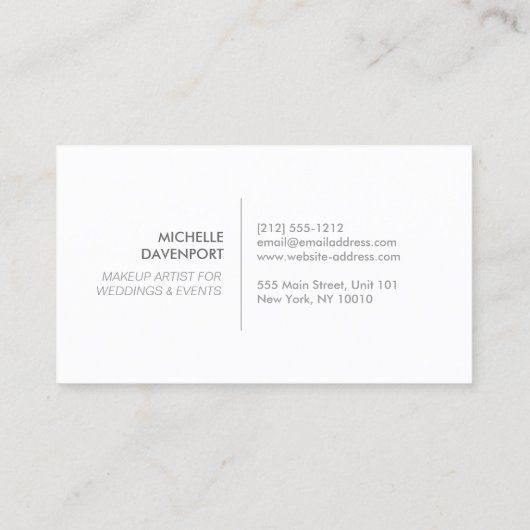 エレガント金ゴールドグリッター背景の白いエンブレム 名刺 (裏面)