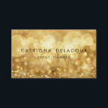 エレガント金ゴールドグリッター《写真》ぼけ味名刺 名刺<br><div class="desc">エレガント金ゴールドグリッター《写真》ぼけ味イベントプランナー名刺</div>