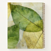 エレガント金ゴールドグリ離れーン2025年の主張 ノートブック (裏面)