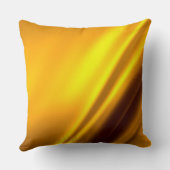 エレガント金ゴールドサテンフェイクテクスチャルック クッション (裏面)