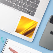 エレガント金ゴールドサテンフェイクテクスチャルック シール (ノートパソコンとiPhone)