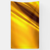 エレガント金ゴールドサテンフェイクテクスチャルック 横断幕 (縦)