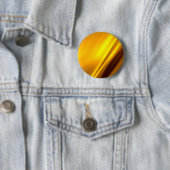 エレガント金ゴールドサテンフェイクテクスチャルック 缶バッジ (インサイチュ)