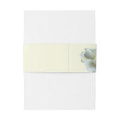 エレガント金ゴールドスクリプトホワイトローズダブルフレーム 招待状ベリーバンド (裏面例)