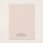 エレガント金ゴールドストライプピモダンックイヤリングディスプレイ (裏面)