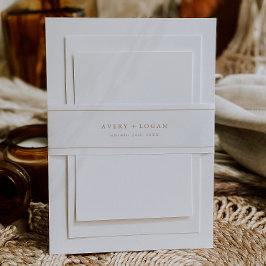 エレガント金ゴールドス結婚クリプトのベリーバンド 招待状ベリーバンド