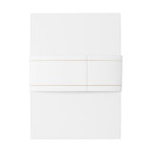 エレガント金ゴールドス結婚クリプトのベリーバンド 招待状ベリーバンド (裏面例)