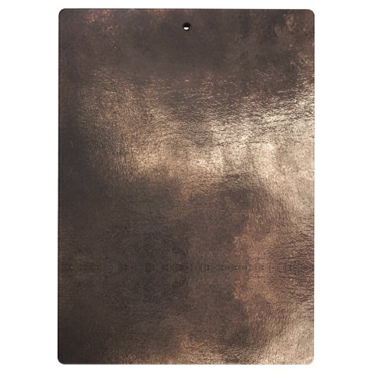 エレガント金ゴールドターコイズグリーンガーリーマーメイドはかりで測 クリップボード (裏面)