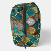 エレガント金ゴールドターコイズグリーンガーリーマーメイドはかりで測 ドップキット (右)