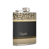 エレガント金ゴールドダイヤパーソナライズされたン フラスク (右)