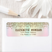 エレガント金ゴールドダイヤモンド ラベル (インサイチュ)