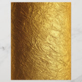 エレガント金ゴールドテクスチャのスクラップブック紙 (裏面)