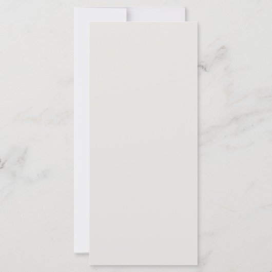 エレガント金ゴールドニュートラル幾何フレーム結婚長 (裏面)