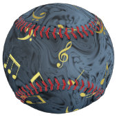 エレガント金ゴールドノート ソフトボール (裏面)