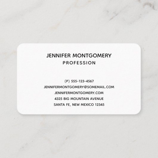 エレガント金ゴールドハウスシンボル実在エテートデザイン 名刺 (裏面)