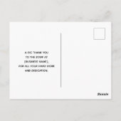 エレガント金ゴールドハウスシ実在ンボルエステート ポストカード (裏面)