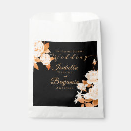 エレガント金ゴールドバラブ結婚ラック フェイバーバッグ