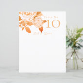 エレガント金ゴールドバラ黒い空白の座席図 (スタンド正面)