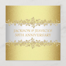 エレガント金ゴールドバラ50周年記念パーティー