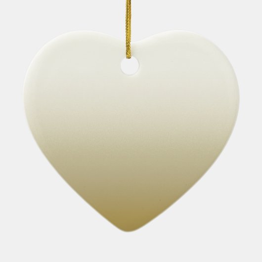 エレガント金ゴールドパーソナライズされた初めてのクリスマス セラミックオーナメント (裏面)