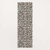 エレガント金ゴールドヒョウアニマルプリント型 ヨガマット (裏面)