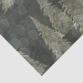 エレガント金ゴールドフェアライトパインツリーズクリスマス 薄葉紙 (詳細)