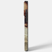 エレガント金ゴールドブラウン緑(大学院写真用) Case-Mate iPhoneケース (裏面 / 左)