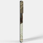 エレガント金ゴールドブラウン緑(大学院写真用) Case-Mate iPhoneケース (裏面 / 右)