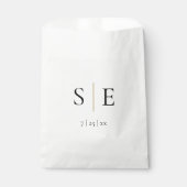 エレガント金ゴールドブラックモノグラム結婚ズ フェイバーバッグ (正面)