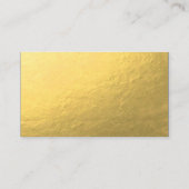 エレガント金ゴールドブ結婚ラックのWebサイトカード エンクロージャーカード (裏面)