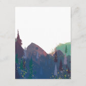 エレガント金ゴールドマウン結婚トズゲスト詳細 エンクロージャーカード (裏面)