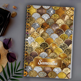 エレガント金ゴールドメガーリーードスケッはかりで測ト ノートブック