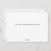 エレガント金ゴールドメリーと新結婚した婚カップル シーズンカード (裏面)