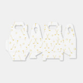 エレガント金ゴールドモダンゴルフパターゴルファー白 フェイバーボックス (折り畳みなし)