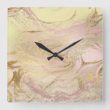 エレガント金ゴールドモダンバラ金ゴールド大理石&グリッター