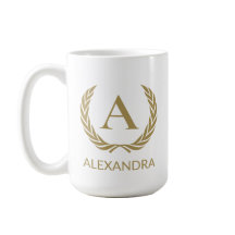 エレガント金ゴールドモノグラム