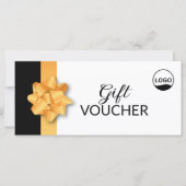 エレガント金ゴールドリボン商品券 (正面)