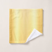 エレガント金ゴールドルックグラマートレンディーテンプレート バスタオルセット (ウォッシュタオル)