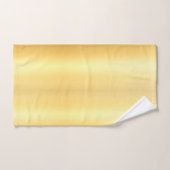 エレガント金ゴールドルックグラマートレンディーテンプレート バスタオルセット (ハンドタオル)