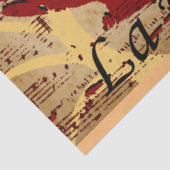 エレガント金ゴールドヴィンテージ休暇 薄葉紙 (詳細)