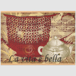 エレガント金ゴールドヴィンテージ休暇 薄葉紙