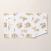 エレガント金ゴールド刻印 バスタオルセット (ハンドタオル)