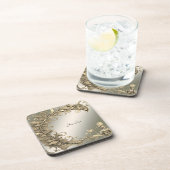 エレガント金ゴールド加飾懸命プラスチック塗装機 コースター (右側)