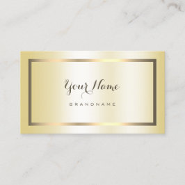 エレガント金ゴールド勾配効果プロフェッショナルトレンディー 名刺