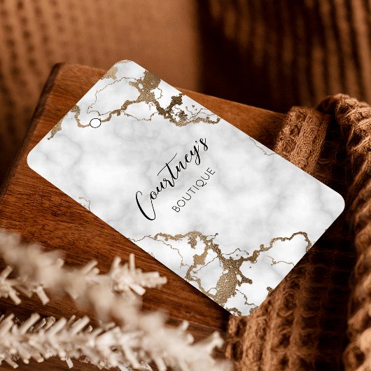 エレガント金ゴールド大理石つるラベル価格ラベル