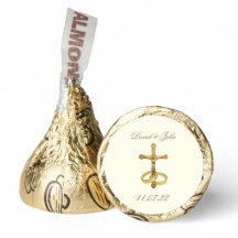 エレガント金ゴールド宗教カト結婚リックのリングや輪