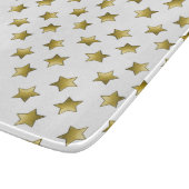 エレガント金ゴールド星 カッティングボード (角)
