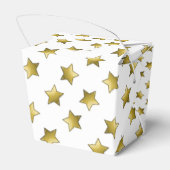エレガント金ゴールド星 フェイバーボックス (裏面サイド)