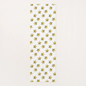 エレガント金ゴールド星 ヨガマット (裏面)