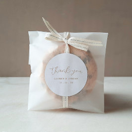 エレガント金ゴールド書道あり結婚 ラウンドシール